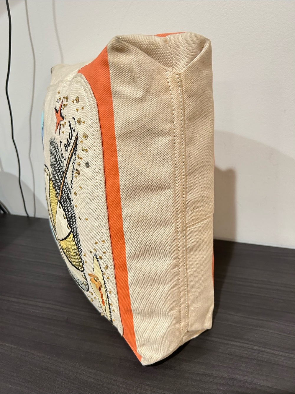 Coach Pierre Le-Tan Beach Umbrella Canvas Tote (Style# 14962) limited-edition - Picture 14 of 16
